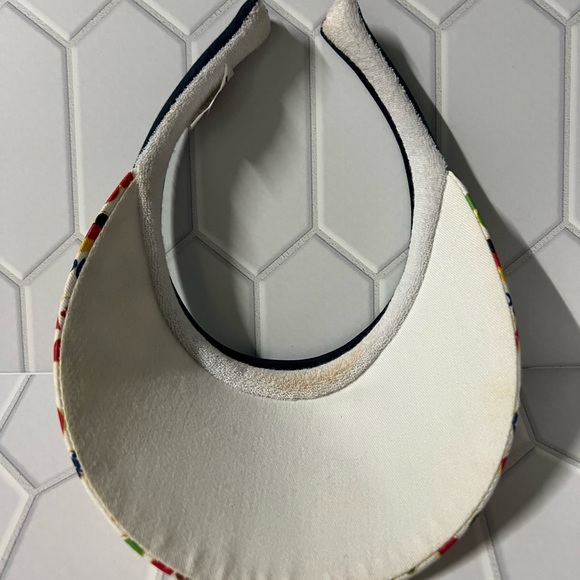 Epcot visor red blue yellow open size - Picture 3 of 3